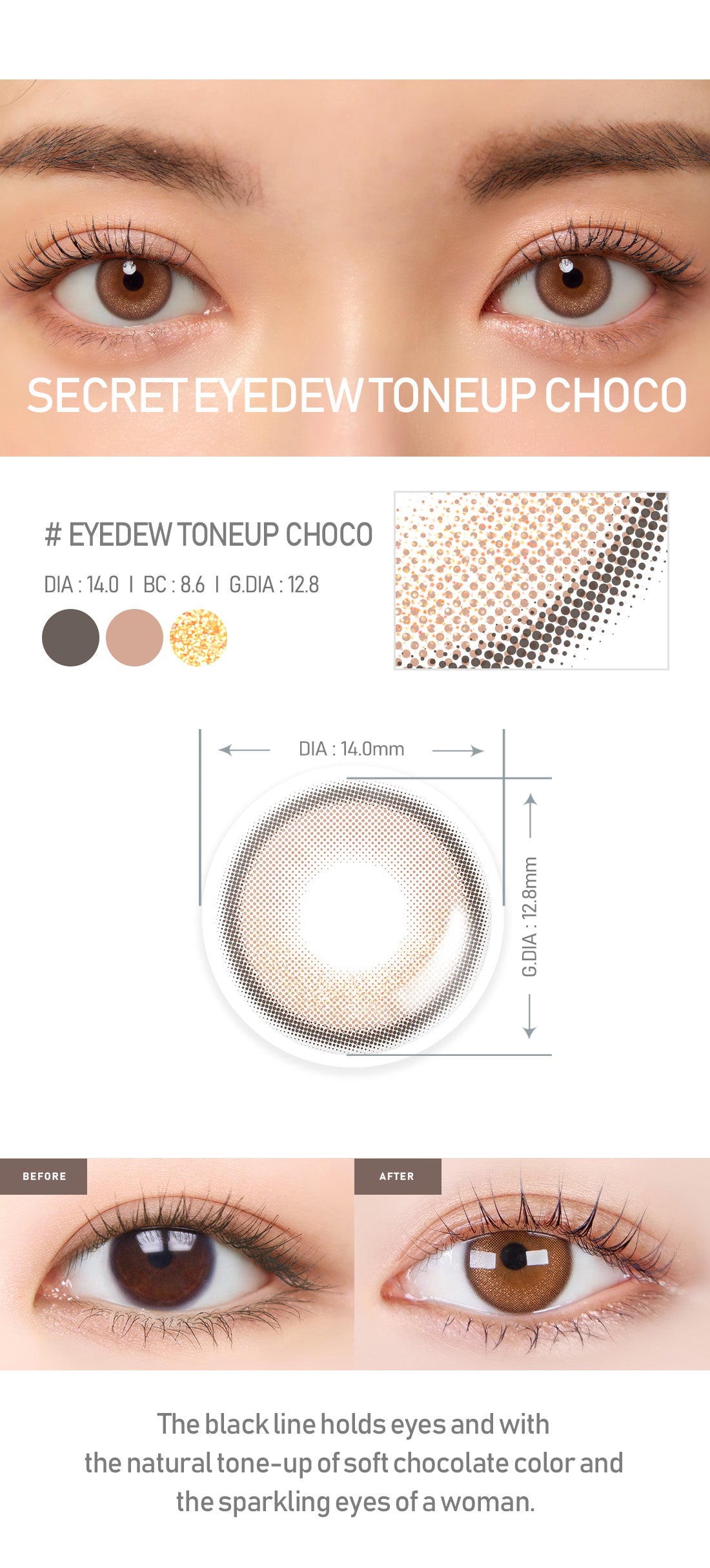 [Select Period] Torica Toneup Pearl Choco