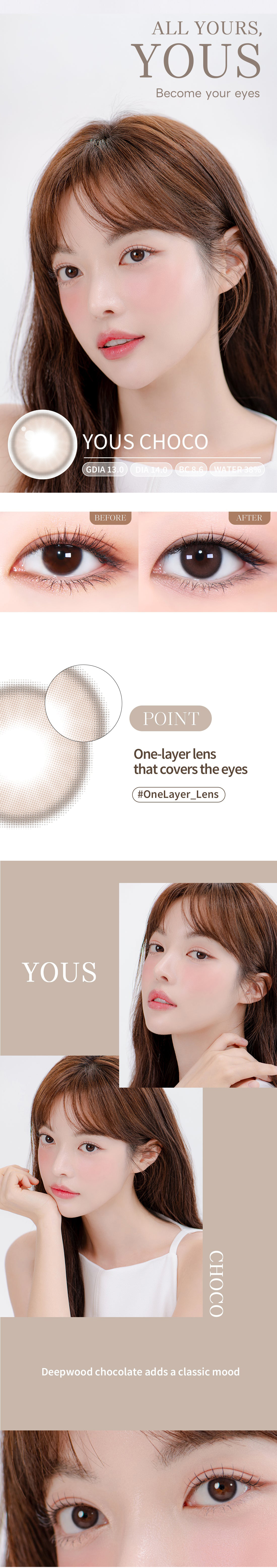 [Toric/Select Period] Torica Yous Choco Brown