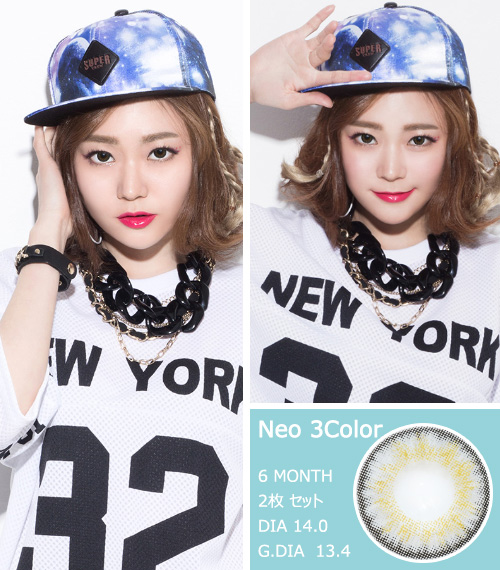 [Toric/6-Month] Neo-3Color Toric Gray (2pcs)3