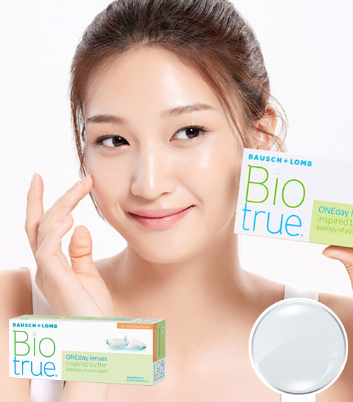 [Toric/1-Day] BAUSCH&LOMB BIOTrue Clear (30pcs)2