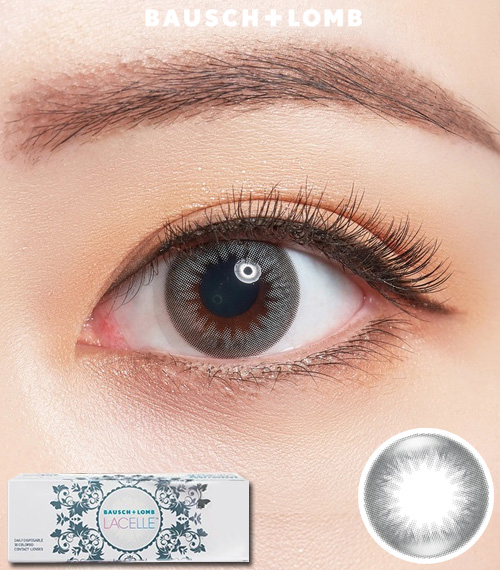 [1-Day] BAUSCH&LOMB LACELLE Mistic Gray (30pcs)