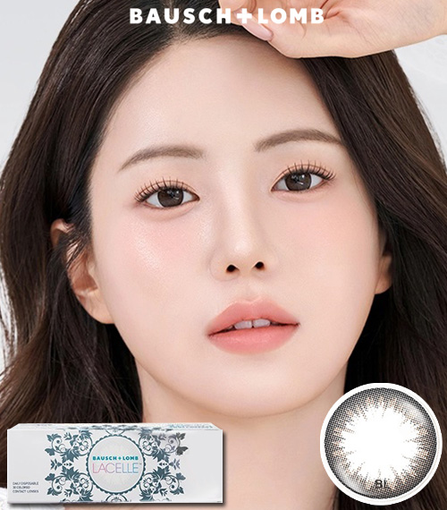[1-Day] BAUSCH&LOMB LACELLE Sparkling Black (30pcs)2