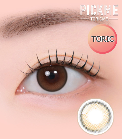 [Toric/Select Period] Toricme・Lune Natural Brown