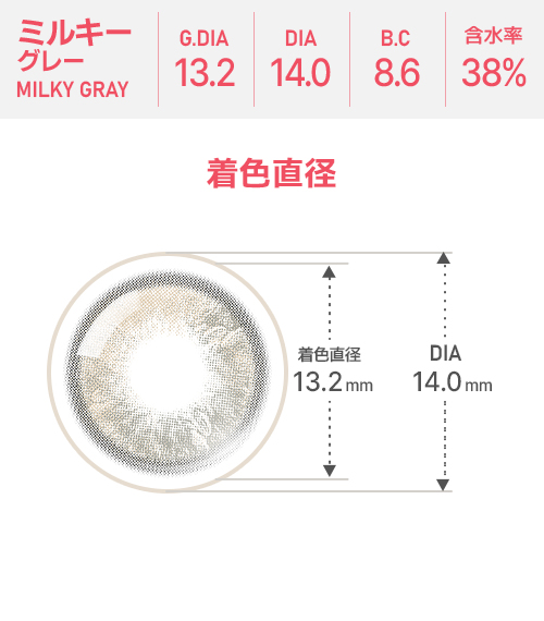 [Toric/Select Period] Toricme・Milky Gray4