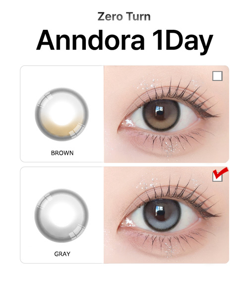 [1-Day] ZeroTurn AnnDora GRAY (10pcs)5