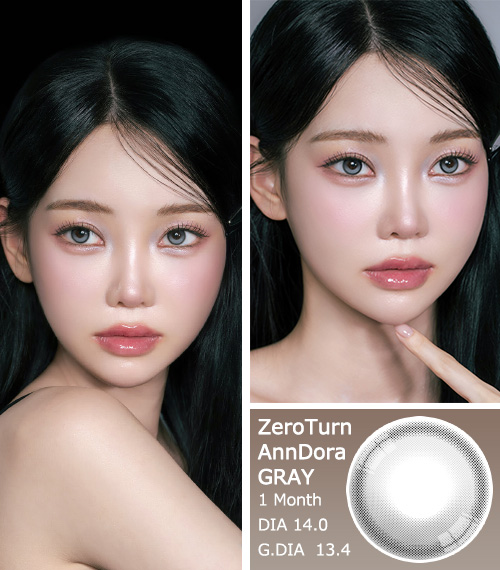 [1-Month] ZeroTurn AnnDora Gray (2pcs)3