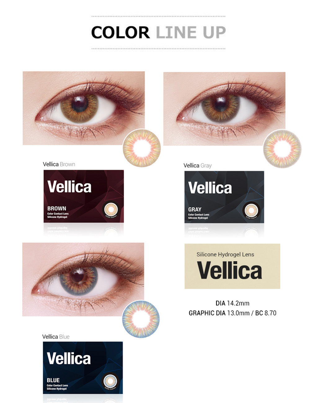 [1 Month/Brown] Verica Silicone