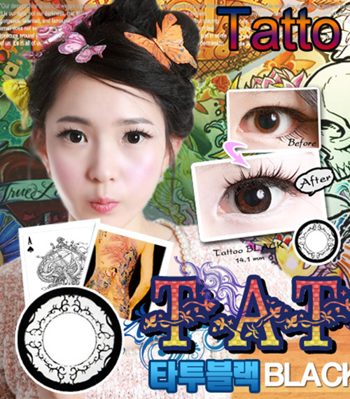 [6-Months] Tattoo Black (2pcs)5
