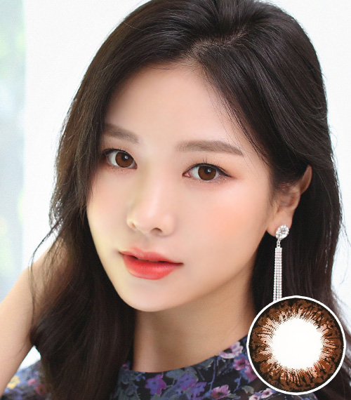 [乱視用/チョコ] フレッシュ ピーチ 2-tone2