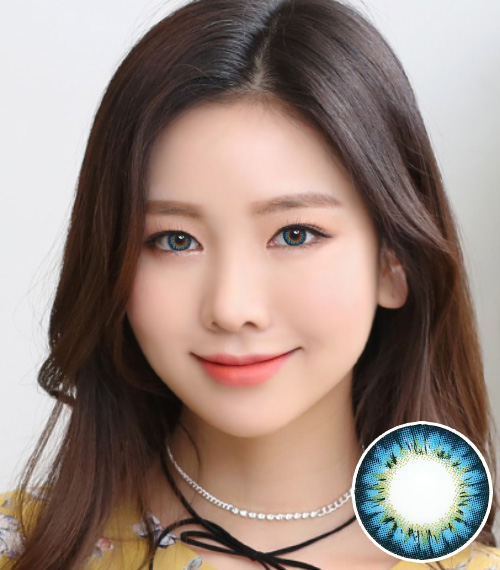 [乱視用/ブルー] フレッシュ ピーチ 3-tone2