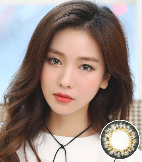 [乱視用/グレー] フレッシュ ピーチ 3-tone2