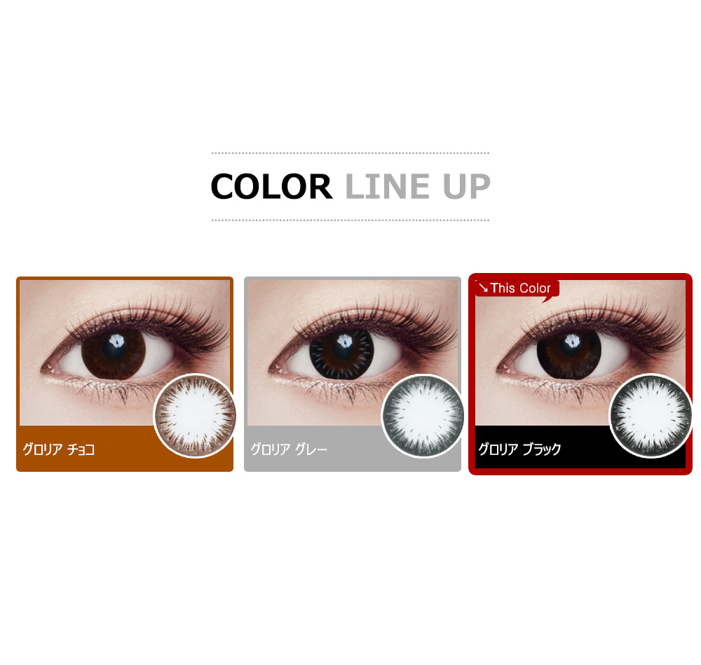 [乱視用/ブラック] グロリア