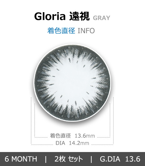 [遠視用/グレー] グロリア4
