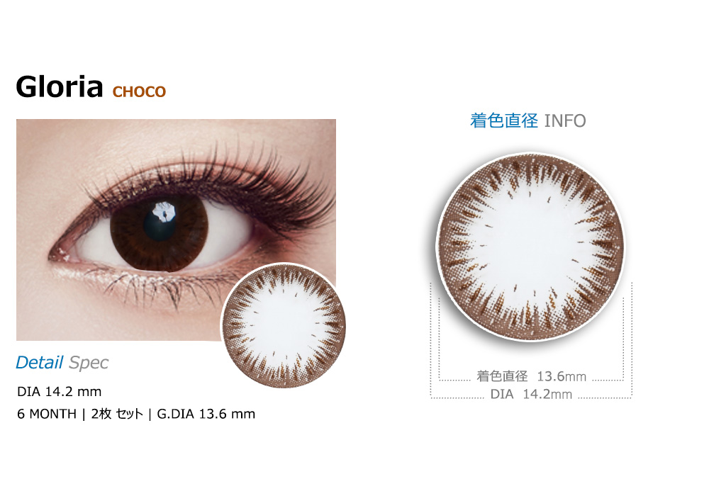 [乱視用/チョコ] グロリア