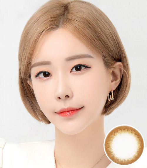 [乱視用/ブラウン] フリージア2