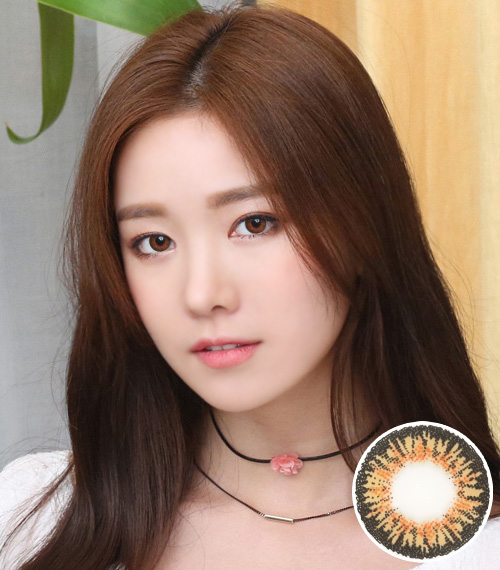 [乱視用/ヘーゼル] ジニア フローラル2