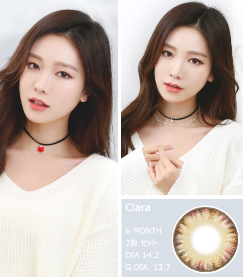 [乱視用/ピンク] クララ3