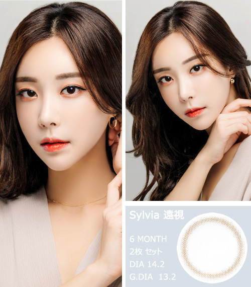 [遠視用/ブラウン] シルビア3