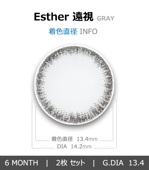 [遠視用/グレー] エスター4