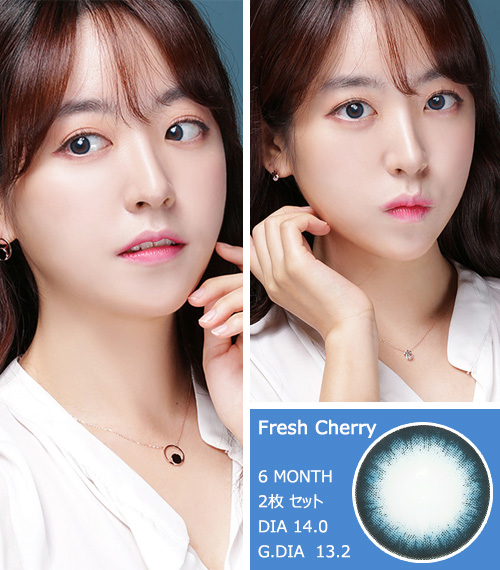 [乱視用/ブルー] フレッシュ チェリー3