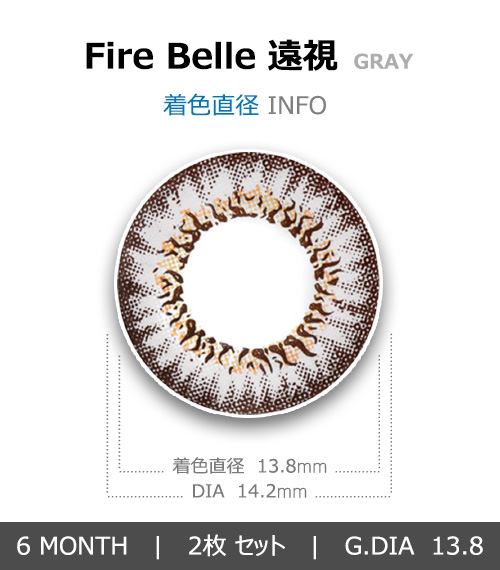 [遠視用/グレー] ファイヤー ベル4