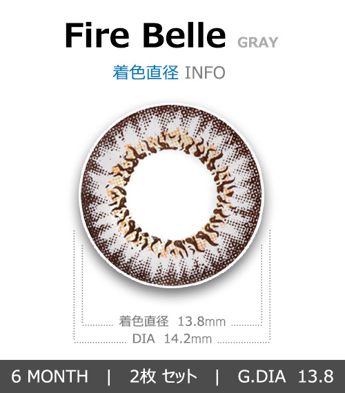 [乱視用/グレー] ファイヤー ベル4