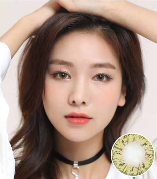 [乱視用/ブラウン] バニラ スター2