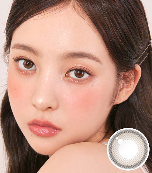 [1 Day/ルーシッド ブラウン] エアリー ローズ (1箱 10枚)2