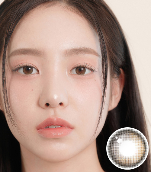 [1 Month/ピュア ブラウン] デイジー シャワー シリコン (1箱 2枚)2