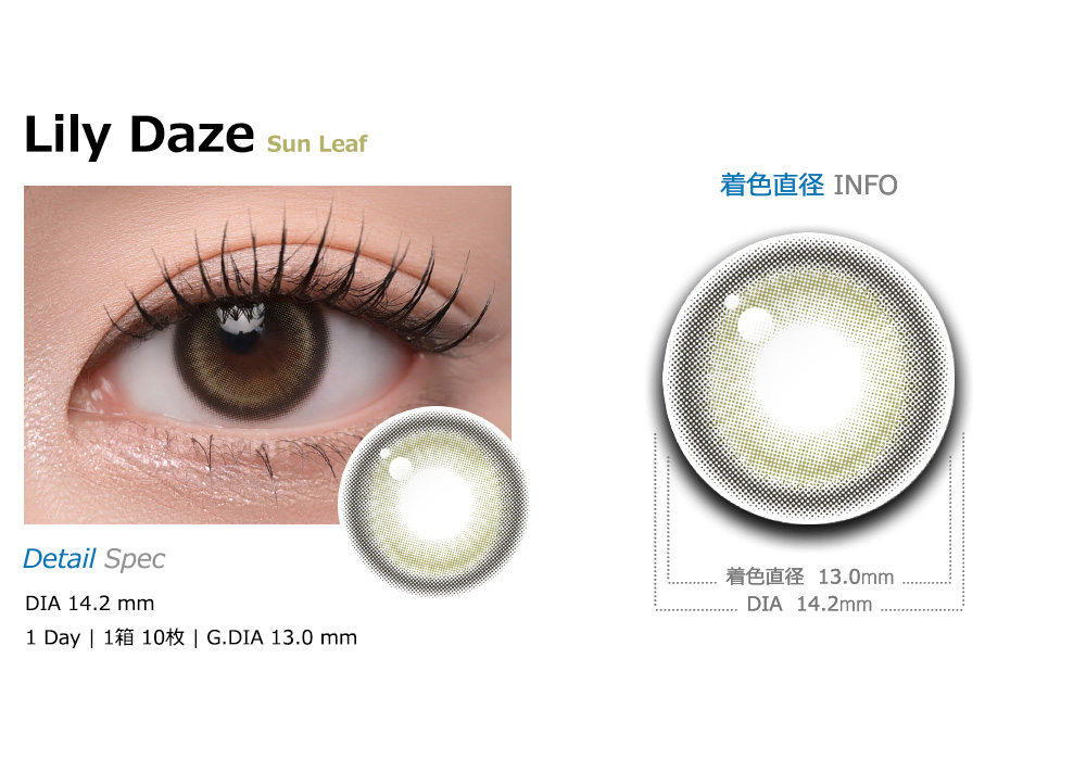 [1 Day/サン リーフ] リリー デイズ シリコン (1箱 10枚)