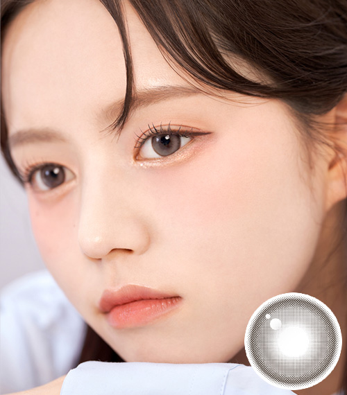 [1 Day/クリーム グレー] ミルク アンティ シリコン (1箱 10枚)2