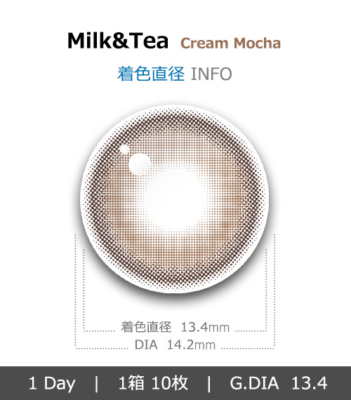 [1 Day/クリーム モーカ] ミルク アンティ シリコン (1箱 10枚)4