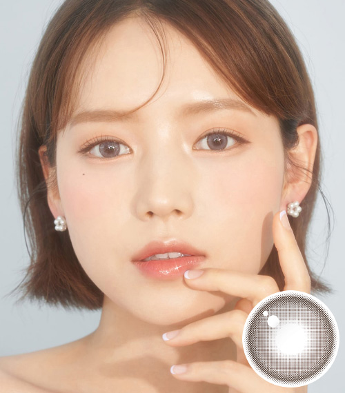 [1 Month/クリーム グレー] ミルク アンティ シリコン (1箱 2枚)2