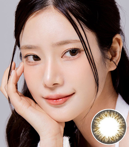 [1 Day/ラテン ヘーゼル] クラレン アイリス (1箱 40枚)2