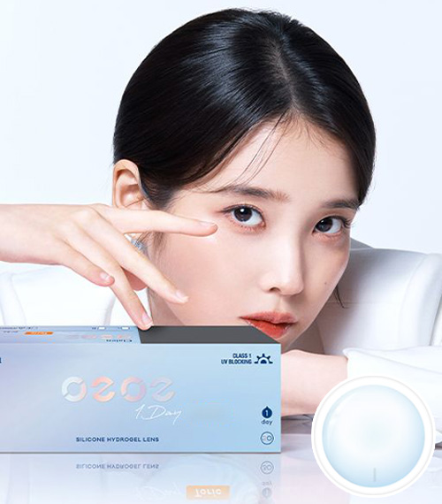 [1 Day/透明レンズ] クラレン O2O2 シリコン (1箱 40枚)2