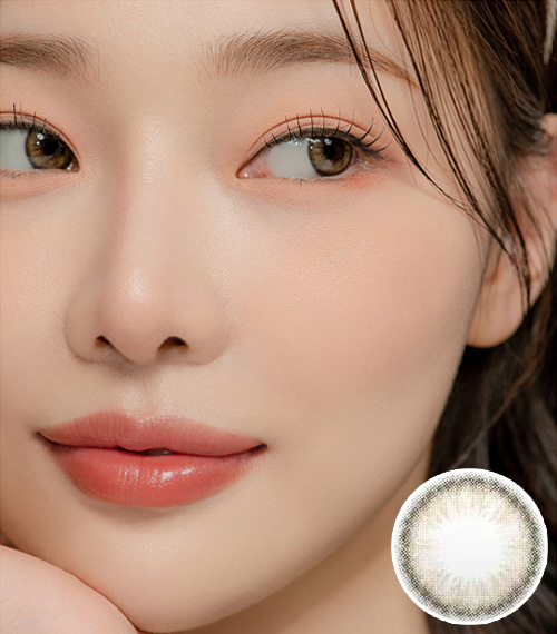 [1 Day/アッシュ ブラウン] クラレン O2O2 シリコン (1箱 30枚)2