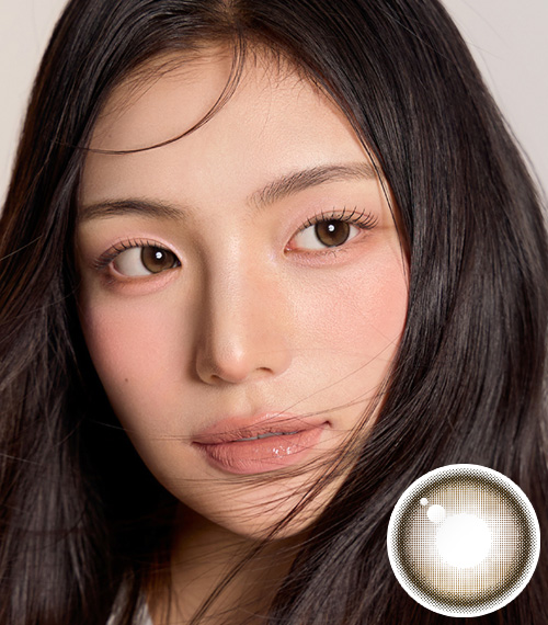 [1 Day/アンバー ブラウン] デメテル 13.5 シリコン (1箱 10枚)2