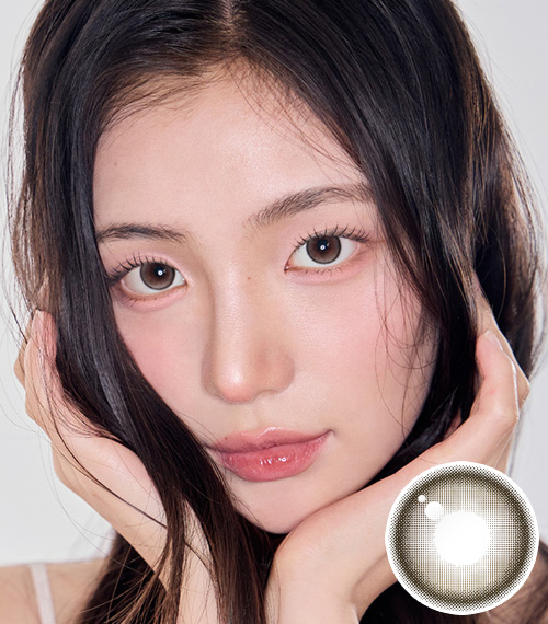 [1 Month/アッシュ チョコ] デメテル 13.5 シリコン (1箱 2枚)2