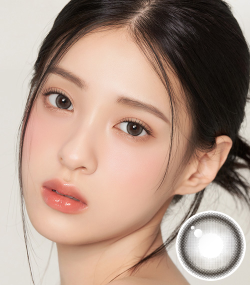 [1 Month/ペブル グレー] デメテル 13.5 シリコン (1箱 2枚)2