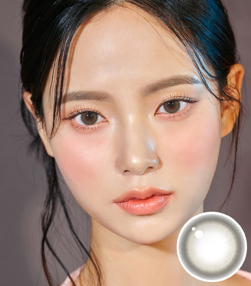 [1 Month/グレー] ナンバー シリーズ (1箱 2枚)2