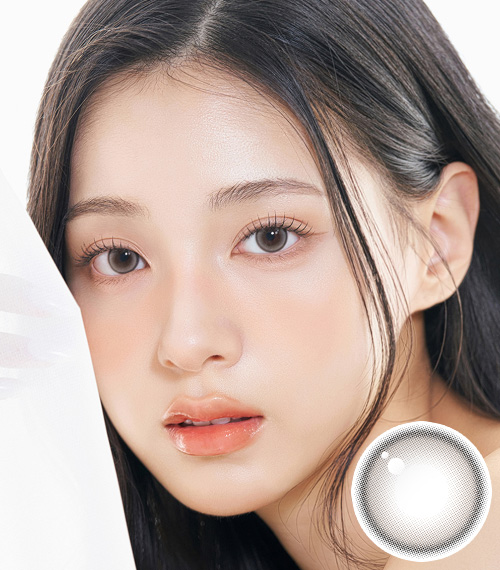 [1 Month/ヌード グレー] テミス シリコン (1箱 2枚)2