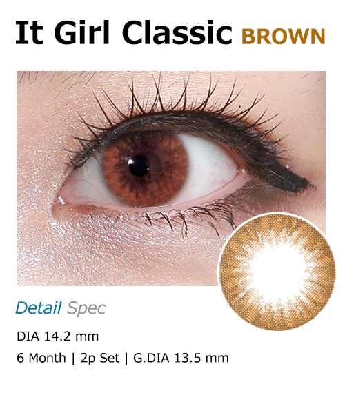 [ブラウン/BROWN] イット・ガール クラシック1