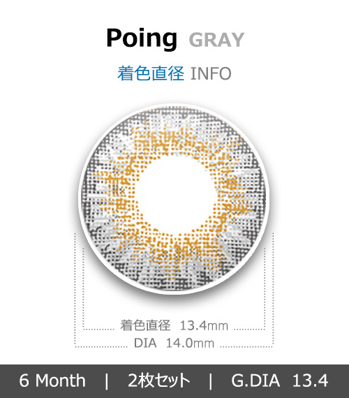 [グレー/GRAY] イット・ガール ポイン4