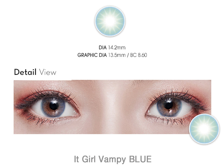 [ブルー/BLUE] イット・ガール・ヴァンパイ