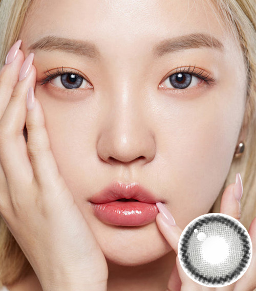 [1 Month/グレー] クラウディ・クリスティン (1箱 2枚)2