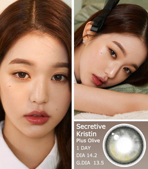 [1 Day/オリーブ] シークレティブ プラス・クリスティン (1箱 10枚)3