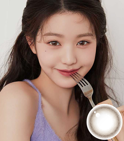 [乱視用/チョコ] ハパクリスティン グレーズド シリコン ワンデー (1箱10枚)2