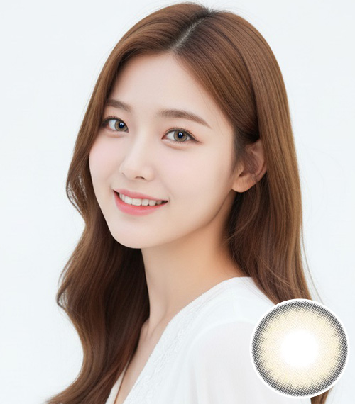 [1 Month/ブラウン] ラグジュアリー バイタル1 (1箱 2枚)2