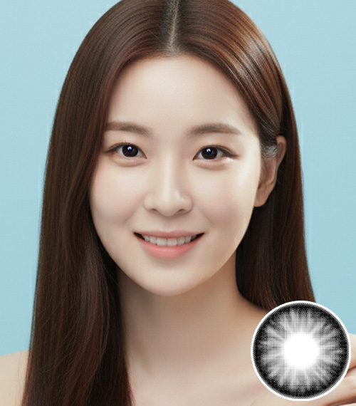 [1 Month/ブラック] ピュア フィオリ3 (1箱 2枚)2