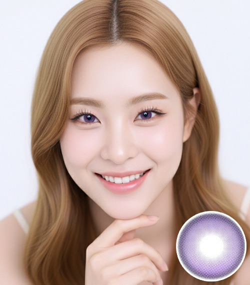 [1 Month/バイオレット] セクシー ルエナ8 (1箱 2枚)2